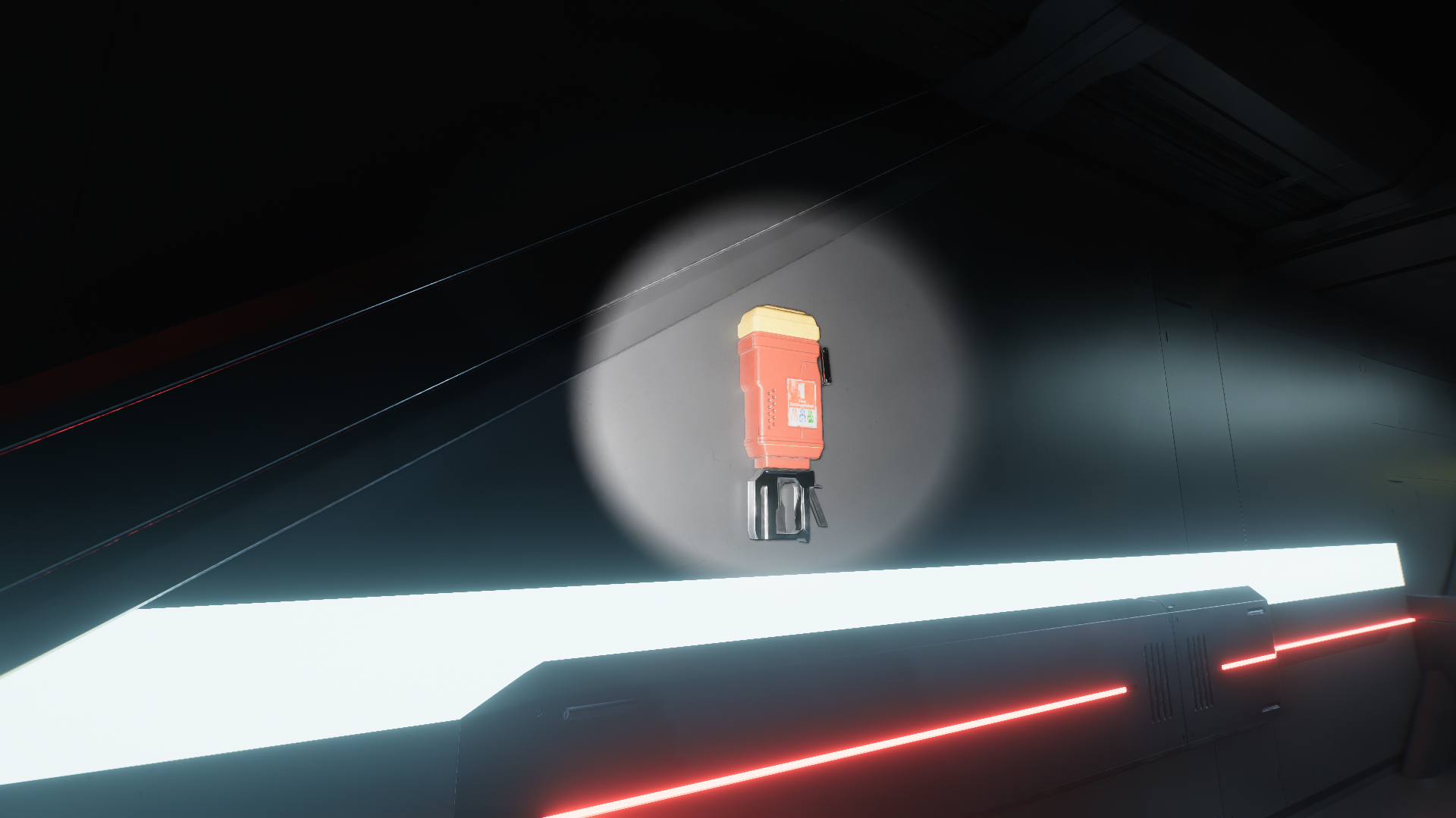 Red fire extinguishers can be destroyed